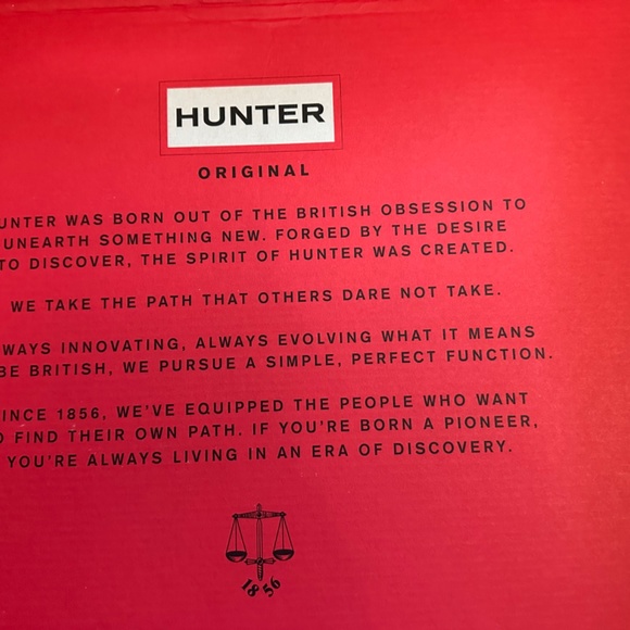 Hunter Tall Black Gloss Boots Size 9 - Picture 6 of 7